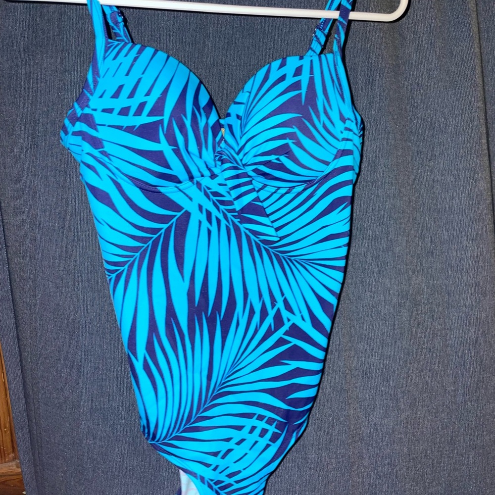 Islander Blue and Purple Swimsuit